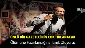 Ünlü bir gazetecinin çok tıklanacak ölümüne hazırlandığına tanık oluyoruz.