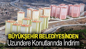 Uzundere konutlarında indirim