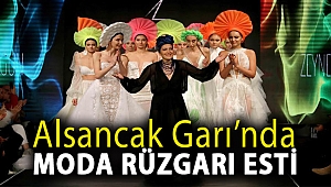 Alsancak Garı’nda moda rüzgarı esti