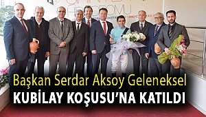Başkan Serdar Aksoy Geleneksel Kubilay Koşusu’na katıldı