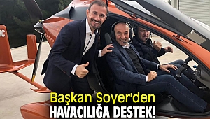 Başkan Soyer'den sivil havacılık vurgusu!