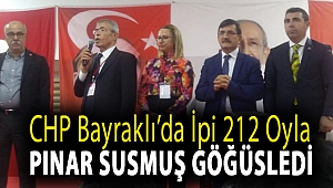 Bayraklı’da ipi 212 oyla Pınar Susmuş göğüsledi