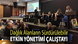 DAĞLIK ALANLARIN SÜRDÜRÜLEBİLİR ETKİN YÖNETİMİ ÇALIŞTAYI