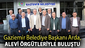 Gaziemir Belediye Başkanı Arda, Alevi örgütleriyle buluştu