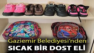 Gaziemir Belediyesi'nden Sıcak Bir Dost Eli