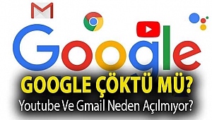Google çöktü mü?