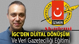 İGC'DEN DİJİTAL DÖNÜŞÜM VE VERİ GAZETECİLİĞİ EĞİTİMi