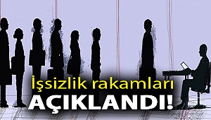 İşsizlik rakamları açıklandı