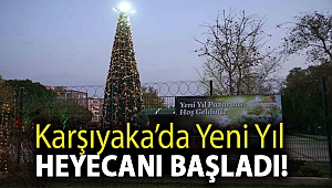 Karşıyaka’da yeni yıl heyecanı başladı!