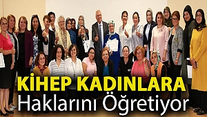 KİHEP kadınlara haklarını öğretiyor
