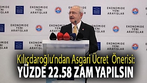 Kılıçdaroğlu'ndan asgari ücret önerisi: Yüzde 22.58 zam yapılsın