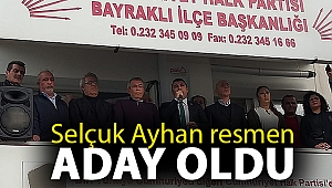 Selçuk Ayhan resmen aday oldu