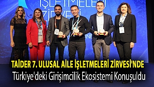 TAİDER 7. Ulusal Aile İşletmeleri Zirvesi'nde Türkiye'deki girişimcilik ekosistemi konuşuldu