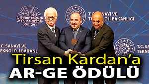 Tirsan Kardan’a Ar-Ge ödülü