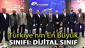 Türkiye'nin en büyük sınıfı: Dijital Sınıf