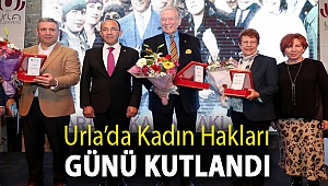 Urla’da Kadın Hakları Günü Kutlandı
