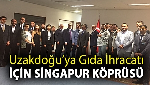 Uzakdoğu’ya Gıda İhracatı için Singapur Köprüsü