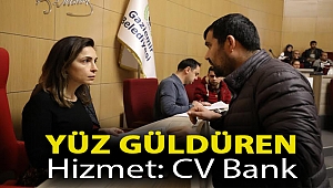 Yüz güldüren hizmet: CV Bank