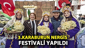 3. Karaburun Nergis Festivali yapıldı