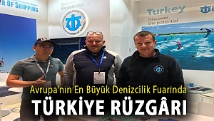 AVRUPA’NIN EN BÜYÜK DENİZCİLİK FUARINDA TÜRKİYE RÜZGÂRI