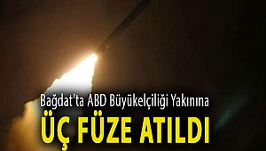 Bağdat’ta ABD büyükelçiliği yakınına üç füze atıldı