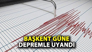 Başkent'te 4,5 büyüklüğünde deprem!