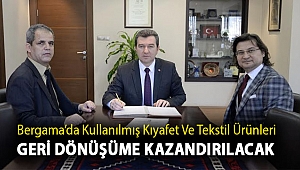 Bergama’da kullanılmış kıyafet ve tekstil ürünleri geri dönüşüme kazandırılacak