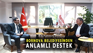 Bornova Belediyesi’nden anlamlı destek