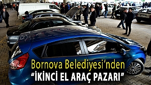 Bornova Belediyesi’nden “İkinci El Araç Pazarı”