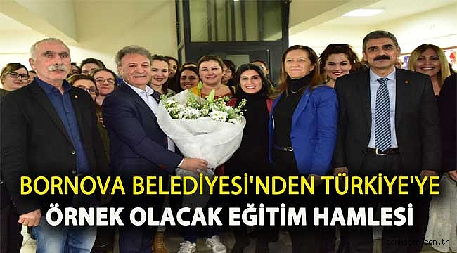 Bornova Belediyesi’nden Türkiye'ye örnek olacak eğitim hamlesi