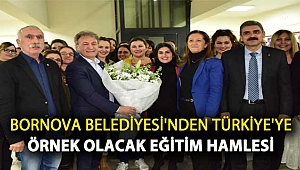 Bornova Belediyesi’nden Türkiye'ye örnek olacak eğitim hamlesi