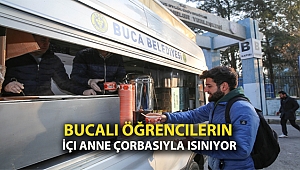 Bucalı Öğrencilerin İçi Anne Çorbasıyla Isınıyor