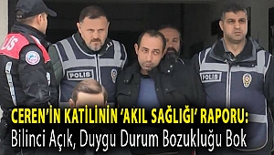 Ceren’in katilinin ‘akıl sağlığı’ raporu: Bilinci açık, duygu durum bozukluğu yok