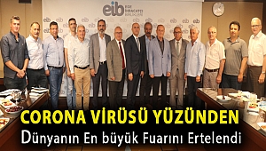 Corona virüsü dünyanın en büyük fuarını erteletti