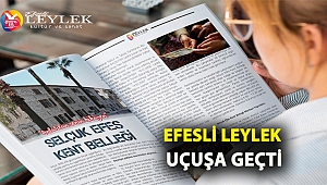 EFESLİ LEYLEK UÇUŞA GEÇTİ