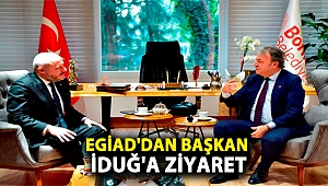 EGİAD’dan Başkan İduğ’a ziyaret