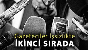 Gazeteciler işsizlikte ikinci sırada