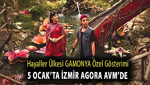 Hayaller Ülkesi GAMONYA Özel Gösterimi 5 Ocak’ta İzmir Agora AVM’de