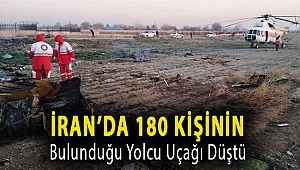 İran’da 180 kişinin bulunduğu yolcu uçağı düştü