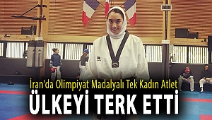 İran'da olimpiyat madalyalı tek kadın atlet, ülkeyi terk etti