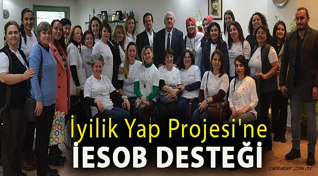 İyilik Yap Projesi'ne İESOB desteği