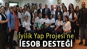 İyilik Yap Projesi'ne İESOB desteği