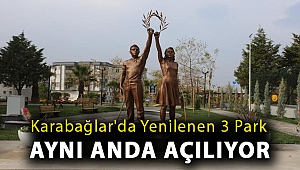 Karabağlar'da yenilenen 3 park aynı anda açılıyor