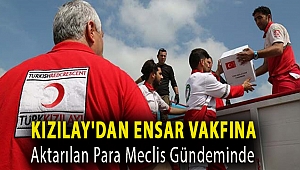 Kızılay'dan Ensar Vakfına aktarılan para Meclis gündeminde