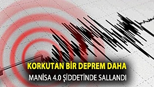 Korkutan bir deprem daha!
