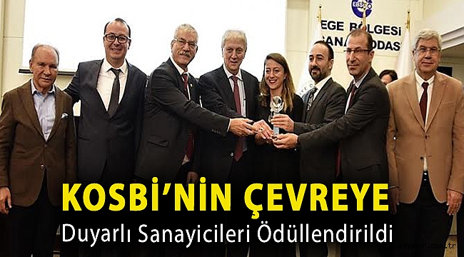 KOSBİ’nin çevreye duyarlı sanayicileri ödüllendirildi