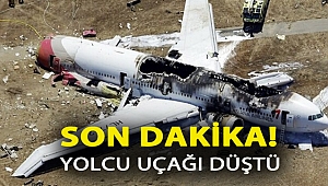 Son dakika! Yolcu uçağı düştü!