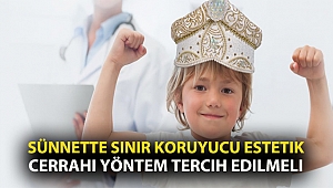 Sünnette Sinir Koruyucu Estetik Cerrahi Yöntem Tercih Edilmeli