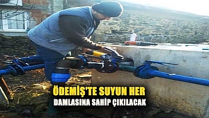 Suyun her damlasına sahip çıkılacak