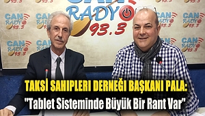 Taksi Sahipleri Derneği Başkanı Pala: